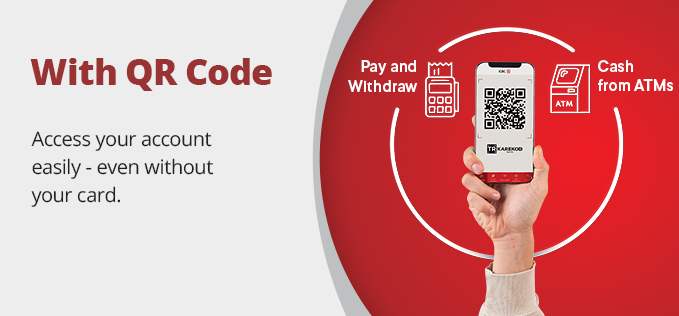 QR Code Withdrawal/Deposit